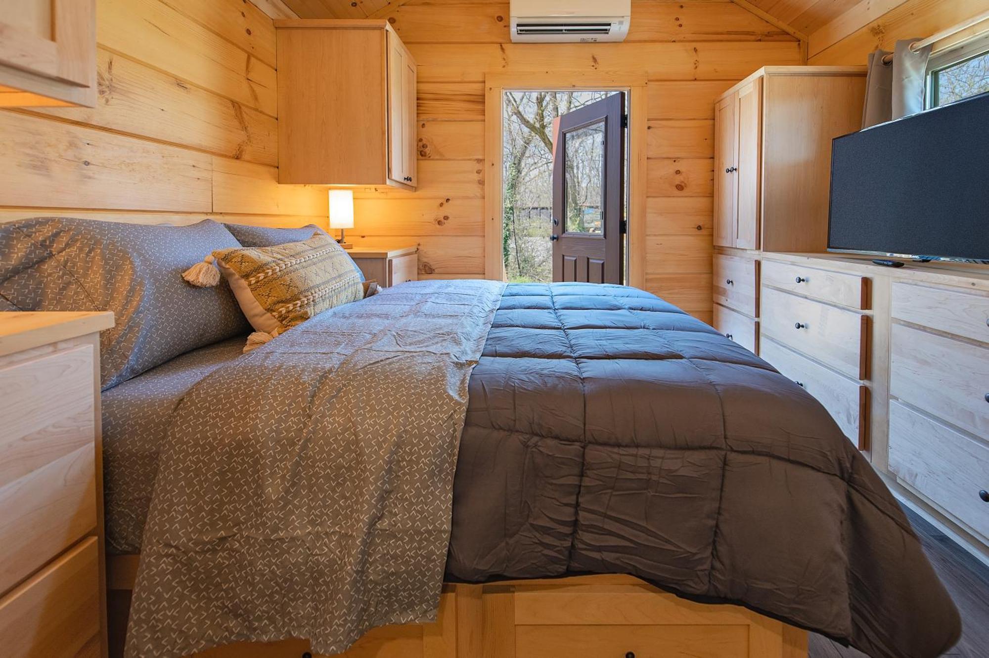 Meg Cabin Tiny Rustic Comfort On Lookout Mtn Chattanooga Exterior foto