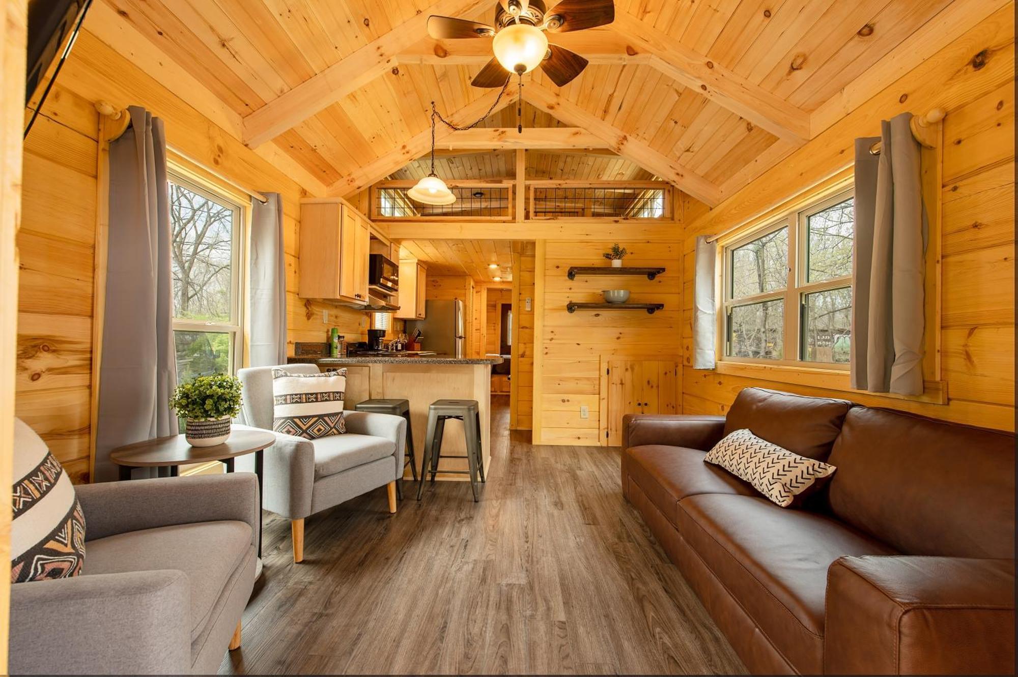 Meg Cabin Tiny Rustic Comfort On Lookout Mtn Chattanooga Exterior foto