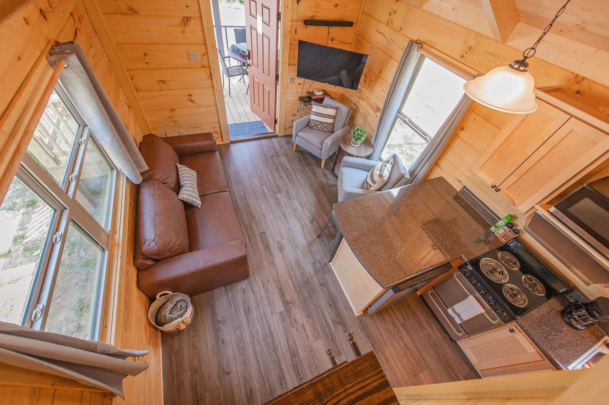Meg Cabin Tiny Rustic Comfort On Lookout Mtn Chattanooga Exterior foto
